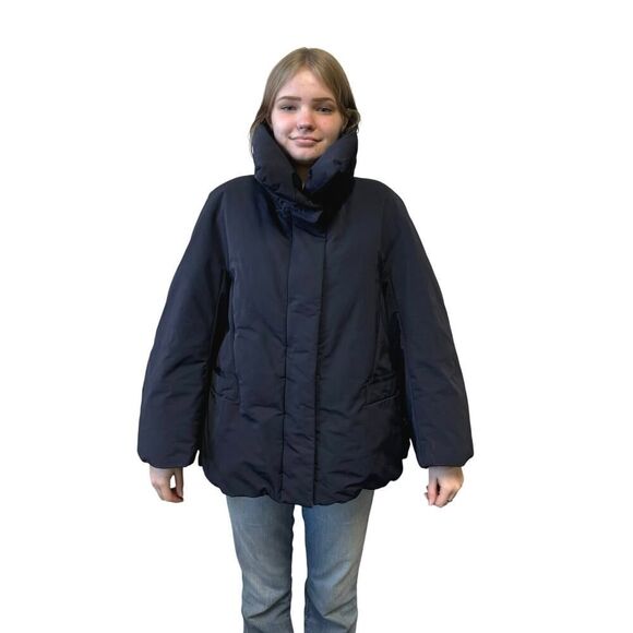 Uniqlo x Jil Sander +J Hybrid Down Jacket Women Navy Limited Edition Rare, XL - Picture 3 of 15